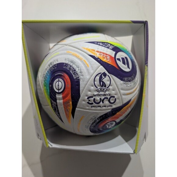 Adidas Women’s Euro 25 Pro Match Soccer Ball Size 5 JH1261 New Authentic - Picture 1 of 6